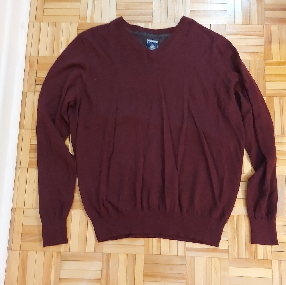 Point zero merino wool blend men's sweater size XL